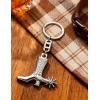 imageTOPACC Western Keychain Bottle Opener Cowboy Horse Bottle Opener Keychain Tool Vintage Key Ring for Western AccessoriesFsilver