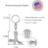 imageTOPACC Western Keychain Bottle Opener Cowboy Horse Bottle Opener Keychain Tool Vintage Key Ring for Western AccessoriesFsilver