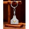 imageTOPACC Western Keychain for Men Women Cowboy Keychain Wallet Vintage Key Ring for Cowgirl AccessoriesAsilver