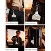 imageTOPACC Western Keychain for Men Women Cowboy Keychain Wallet Vintage Key Ring for Cowgirl AccessoriesAsilver