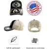 imageTOPACC Western Trucker Hat for Men Women Vintage Cowboy Country Hats Cute Baseball Cap for Western OutfitI Black