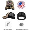 imageTOPACC Western Trucker Hat for Men Women Vintage Cowboy Country Hats Cute Baseball Cap for Western OutfitN Beige