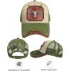 imageTOPACC Western Trucker Hat for Men Women Vintage Cowboy Country Hats Cute Baseball Cap for Western OutfitR Green