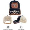 imageTOPACC Western Trucker Hat for Men Women Vintage Cowboy Country Hats Cute Baseball Cap for Western OutfitS Black