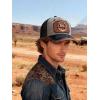 imageTOPACC Western Trucker Hat for Men Women Vintage Cowboy Country Hats Cute Baseball Cap for Western OutfitU Grey