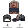 imageTOPACC Western Trucker Hat for Men Women Vintage Cowboy Country Hats Cute Baseball Cap for Western OutfitU Grey
