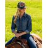 imageTOPACC Western Trucker Hat for Men Women Vintage Cowboy Country Hats Cute Baseball Cap for Western OutfitU Grey