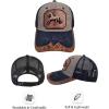 imageTOPACC Western Trucker Hat for Men Women Vintage Cowboy Country Hats Cute Baseball Cap for Western OutfitV Grey