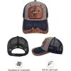 imageTOPACC Western Trucker Hat for Men Women Vintage Cowboy Country Hats Cute Baseball Cap for Western OutfitW Grey