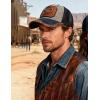 imageTOPACC Western Trucker Hat for Men Women Vintage Cowboy Country Hats Cute Baseball Cap for Western OutfitW Grey