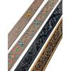 image:imageTOPACC 2 Pcs Western Belts for Men Women Without Buckle Cowgirl Cowboy 15 Leather Country Belt for Jeans Pants DressesD Brown