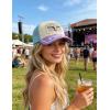 image:imageTOPACC Cowboy Trucker Hat for Women Cowgirl Western Country Hat Cute Baseball Cap for Rodeo OutfitC Purple
