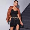 image:imageTOPACC Cowgirl Belts for Women Western Chain Belt Metal Concho Belt for Dresses Jeans Country Concert OutfitBgold