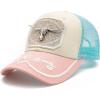 image:imageTOPACC Cowboy Trucker Hat for Women Cowgirl Western Country Hat Cute Baseball Cap for Rodeo OutfitA Pink