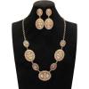 image:imageTOPACC Western Jewelry Set for Women Metal Vintage Western Necklace with Earings Cowgirl Jewery for Country Concert OutfitAGold