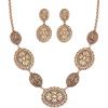 image:imageTOPACC Western Jewelry Set for Women Metal Vintage Western Necklace with Earings Cowgirl Jewery for Country Concert OutfitAGold