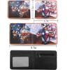 image:imageTOPACC Western Bifold Wallet for Men Faux Leather Cowboy Wallet with Zipper Pocket  Card Slots amp ID Window Western Gift for Outdoorsmen amp Rodeo FansBluePink