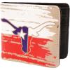 image:imageTOPACC Western Bifold Wallet for Men Faux Leather Cowboy Wallet with Zipper Pocket  Card Slots amp ID Window Western Gift for Outdoorsmen amp Rodeo FansDeep Blue