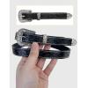 image:imageTOPACC Skinny Western Belts for Girls Boys Cowgirl Cowboy Thin Belt for Jeans Dresses Country Concert OutfitBlack