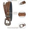 image:imageTOPACC Skinny Western Belts for Girls Boys Cowgirl Cowboy Thin Belt for Jeans Dresses Country Concert OutfitBrown148