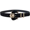 image:imageTOPACC Skinny Western Belts for Girls Boys Cowgirl Cowboy Thin Belt for Jeans Dresses Country Concert OutfitStyle06