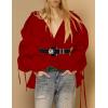 image:imageTOPACC Skinny Western Belts for Girls Boys Cowgirl Cowboy Thin Belt for Jeans Dresses Country Concert OutfitStyle06