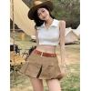 image:imageTOPACC Skinny Western Belts for Girls Boys Cowgirl Cowboy Thin Belt for Jeans Dresses Country Concert OutfitStyle10