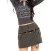 image:imageTOPACC Skinny Western Belts for Girls Boys Cowgirl Cowboy Thin Belt for Jeans Dresses Country Concert OutfitStyle11