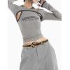image:imageTOPACC Skinny Western Belts for Girls Boys Cowgirl Cowboy Thin Belt for Jeans Dresses Country Concert OutfitStyle11