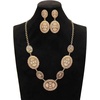 image:imageTOPACC Western Jewelry Set for Women Metal Vintage Western Necklace with Earrings Cowgirl Jewery for Country Concert OutfitAGold