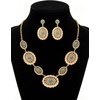 image:imageTOPACC Western Jewelry Set for Women Metal Vintage Western Necklace with Earrings Cowgirl Jewery for Country Concert OutfitBGold