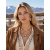 image:imageTOPACC Western Jewelry Set for Women Metal Vintage Western Necklace with Earrings Cowgirl Jewery for Country Concert OutfitCGold
