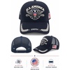 image:imageTOPACC 250 Anniversary USA Hat 17762026 Patriotic Trucker Hat for Men Women Navy American Flag Denim Baseball Cap Snapback Adjustable Mesh Breathable