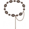 image:imageTOPACC Western Metal Concho Belt for Women Cowgirl Chain Belts for Dresses Jeans Country Concert OutfitK Bronze