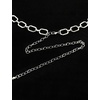 image:imageTOPACC Gold Chain Belts for Women Fashion Thick Metal Link Waist Belt  Chunky adjustable gold belt for dresses jeans pants country concerts cowgirl outfitsAsilver
