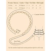 image:imageTOPACC Gold Chain Belts for Women Fashion Thick Metal Link Waist Belt  Chunky adjustable gold belt for dresses jeans pants country concerts cowgirl outfitsAgold