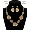 image:imageTOPACC Western Jewelry Set for Women Cowgirl Western Necklace with EarringsBGold