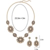 image:imageTOPACC Western Jewelry Set for Women Cowgirl Western Necklace with EarringsCGold