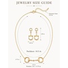 image:imageTOPACC Western Jewelry Set for Women Cowgirl Western Necklace with EarringsDGold