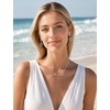 image:imageTOPACC Western Jewelry Set for Women Cowgirl Western Necklace with EarringsDSilver