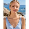 image:imageTOPACC Western Jewelry Set for Women Cowgirl Western Necklace with EarringsEGold