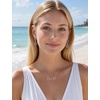 image:imageTOPACC Western Jewelry Set for Women Cowgirl Western Necklace with EarringsESilver