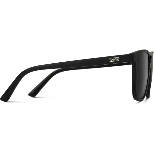 WearMe Pro  Polarized Large Double Bridge Aviator Sunglasses For Men WomenBlack  Black Lens