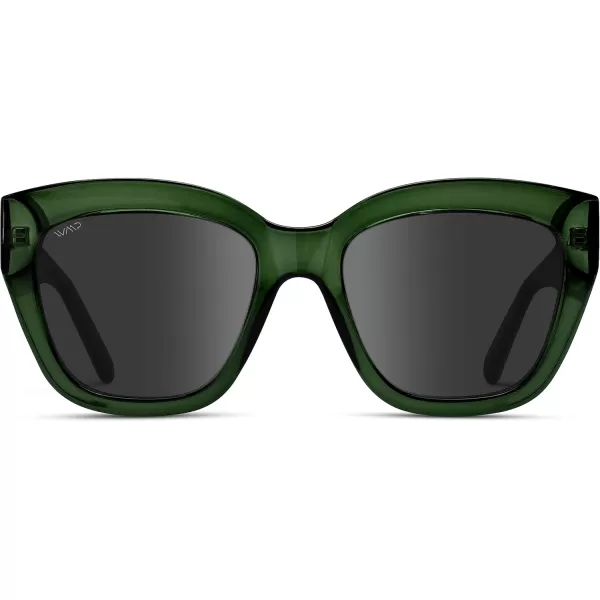 WearMe Pro Polarized Oversized Cat Eye Chunky Womens Sunglasses