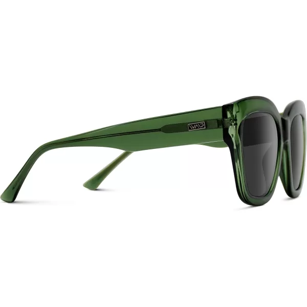 WearMe Pro Polarized Oversized Cat Eye Chunky Womens Sunglasses