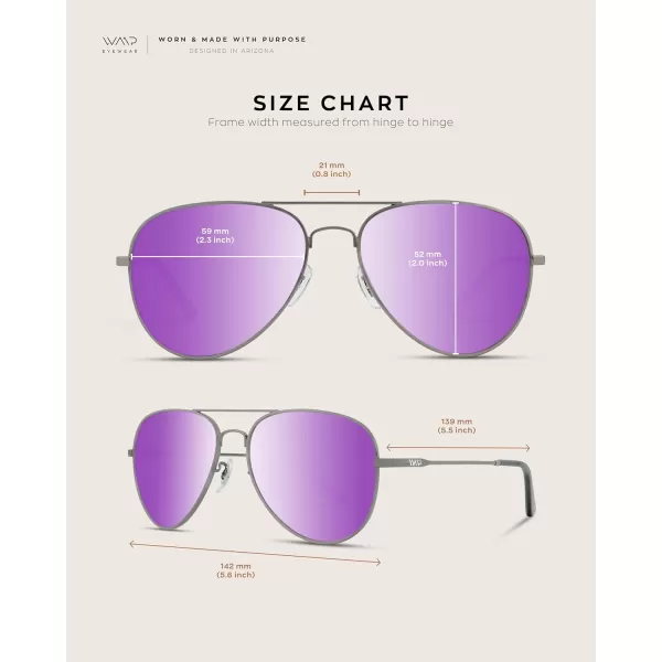 WearMe Pro  Polarized Pilot Style Classic Aviator SunglassesBrown Frame  Gradient Brown Lens