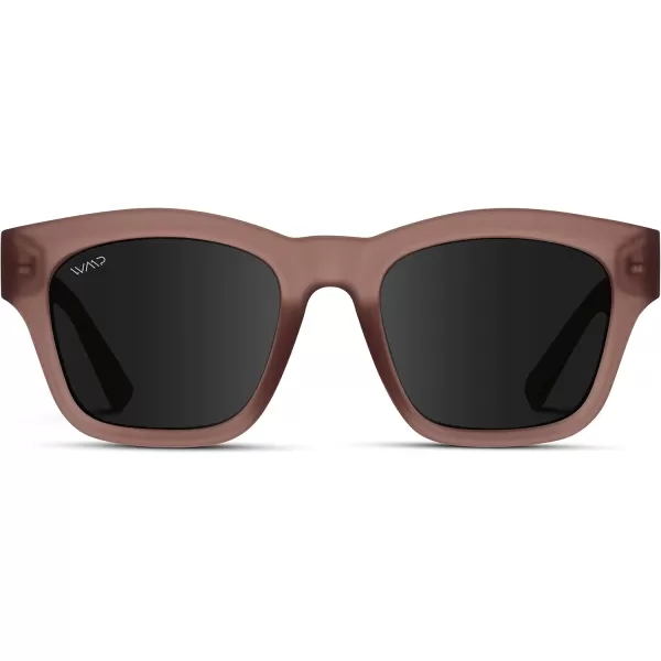 WearMe Pro Polarized Square Sunglasses for Women Featuring an Oversized Thick Frame and Lenses with UV Protection