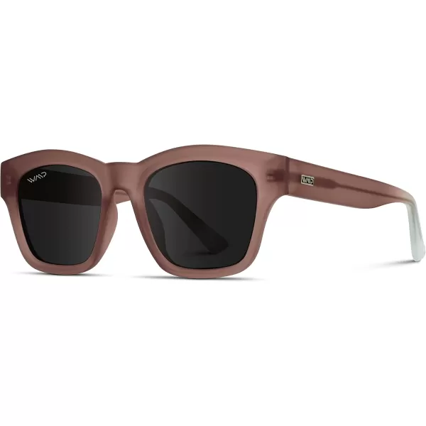 WearMe Pro Polarized Square Sunglasses for Women Featuring an Oversized Thick Frame and Lenses with UV Protection