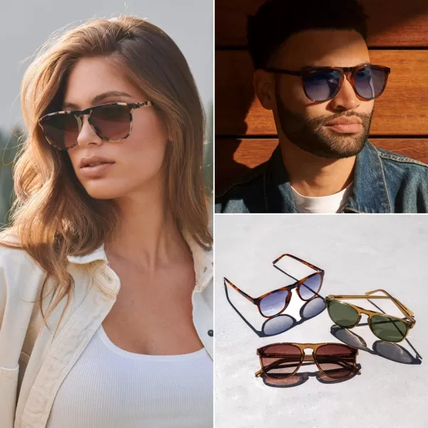 WearMe Pro WMP Eyewear  Large Modern One Bridge Round SunglassesFire Tortoise Frame  Mirror Red Lens