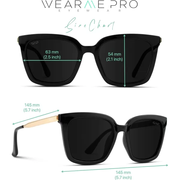 WearMe Pro WMP Eyewear  Square Oversized Metal Frame Fashion Style Women Polarized SunglassesBlush Pink Tortoise  Gradient Brown Lens